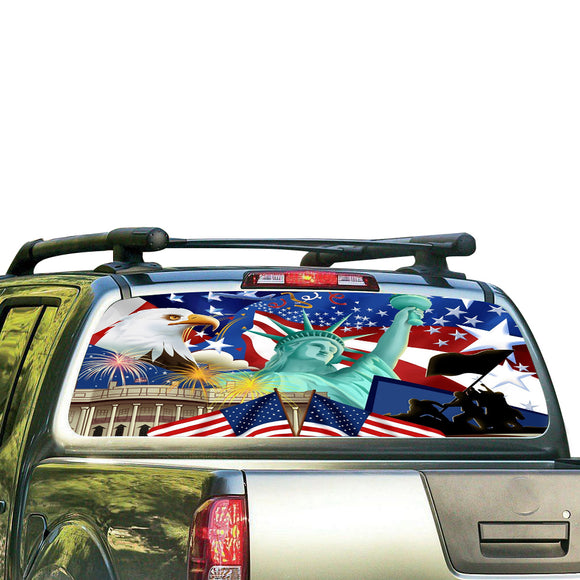 New York Perforated for Nissan Frontier decal 2004 - Present