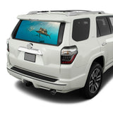 Fishing 2 Perforated for Toyota 4Runner decal 2009 - Present
