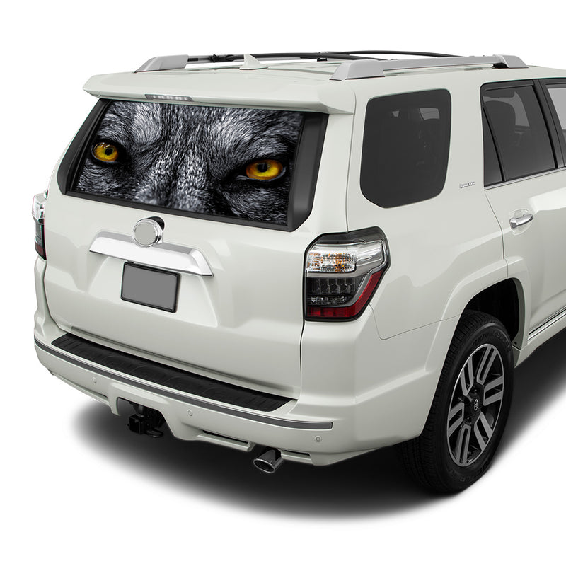 Wolf Eyes Perforated for Toyota 4Runner decal 2009 - Present
