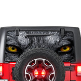 Wolves Eyes Perforated for Jeep Wrangler JL, JK decal 2007 - Present