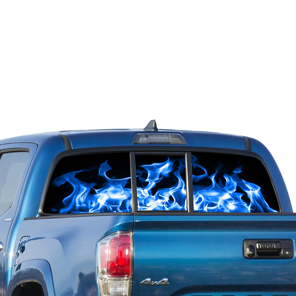 Perforated decal Toyota Tacoma decal 2009 - Present
