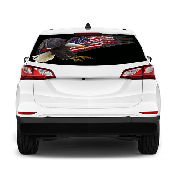 USA Eagle Perforated for Chevrolet Equinox decal 2015 - Present