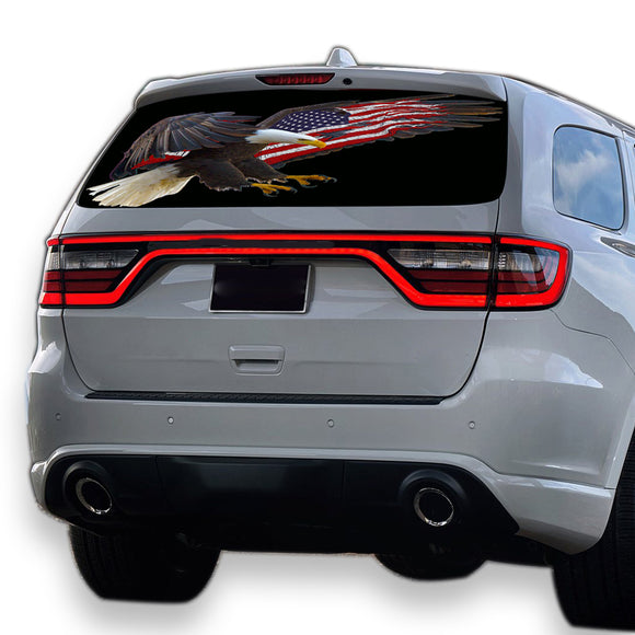 USA Eagle Perforated for Dodge Durango decal 2012 - Present