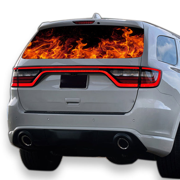 Flames Perforated for Dodge Durango decal 2012 - Present