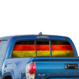 Germany Flag Perforated for Toyota Tacoma decal 2009 - Present