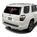 USA Eagle Flag Perforated for Toyota 4Runner decal 2009 - Present