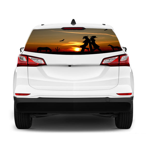 Desert Girls Perforated Graphic Chevrolet Equinox decal 2015 - Present