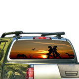 Wild West Perforated for Nissan Frontier decal 2004 - Present