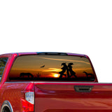 West Girls Perforated for Nissan Titan decal 2012 - Present