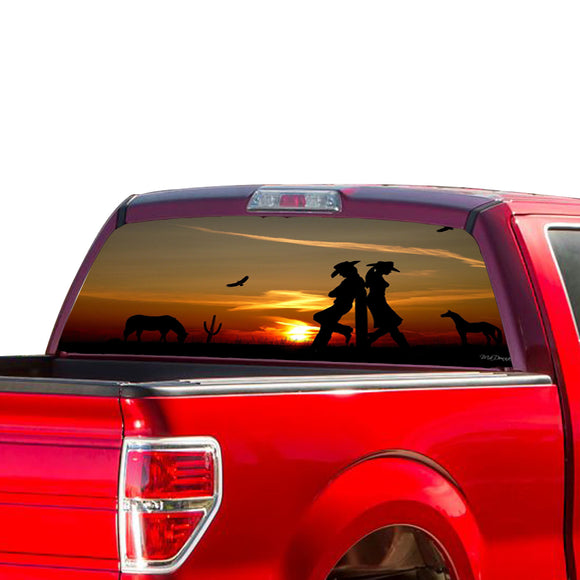 Wild West Perforated for Ford F150 Decal 2015 - Present