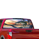 Fishing Perforated for Nissan Titan decal 2012 - Present