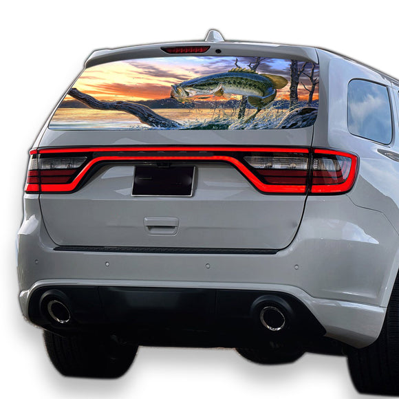 Fishing Perforated for Dodge Durango decal 2012 - Present