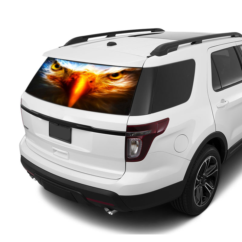 Eagle Eyes Rear Window Perforated For Ford Explorer Decal 2011 - Present