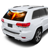 Eagle Eyes Perforated for Jeep Grand Cherokee decal 2011 - Present