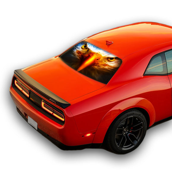 Eagle Eyes Perforated for Dodge Challenger decal 2008 - Present