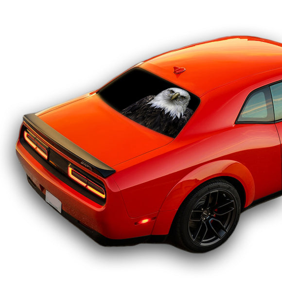 Black Eagle Perforated for Dodge Challenger decal 2008 - Present