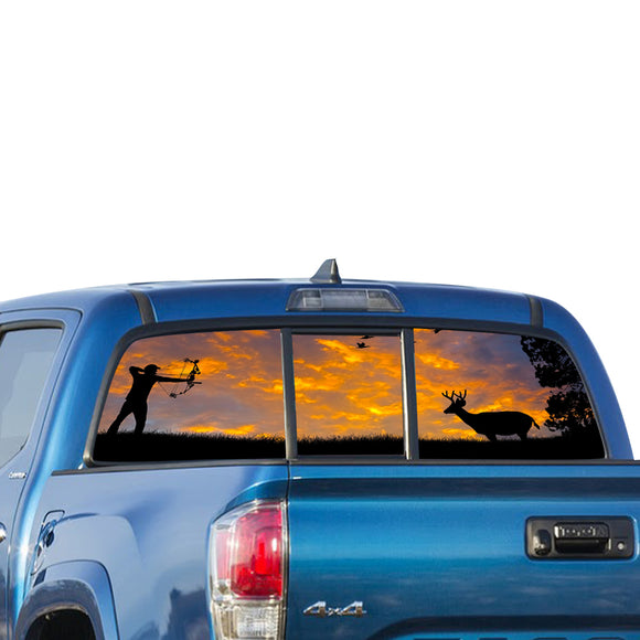 Hunting Perforated for Toyota Tacoma decal 2009 - Present