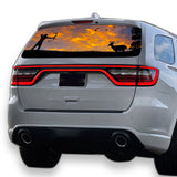 Arrow Hunting Perforated for Dodge Durango decal 2012 - Present