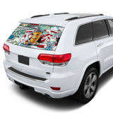 Graffiti Perforated for Jeep Grand Cherokee decal 2011 - Present