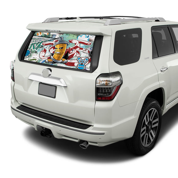 Graffiti Perforated for Toyota 4Runner decal 2009 - Present