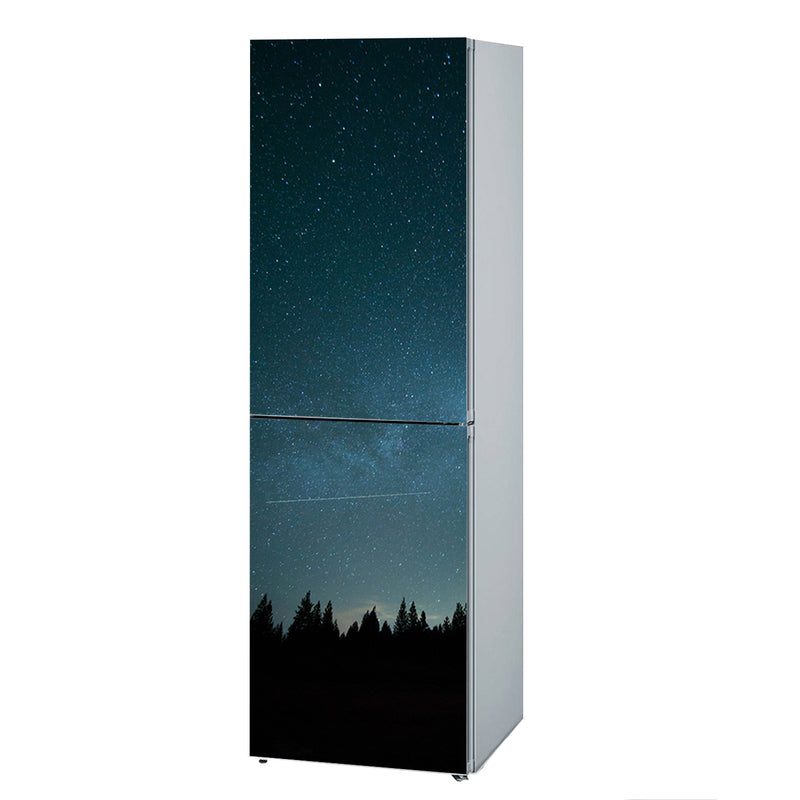 Refrigerator Decals vinyl Sky 2 Design Fridge Decals, Wrap