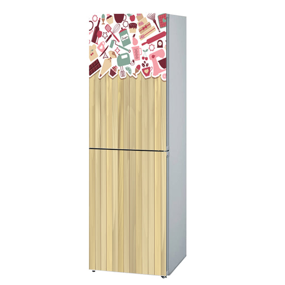 Refrigerator Decals vinyl Sweets 1 Design Fridge Decals, Wrap