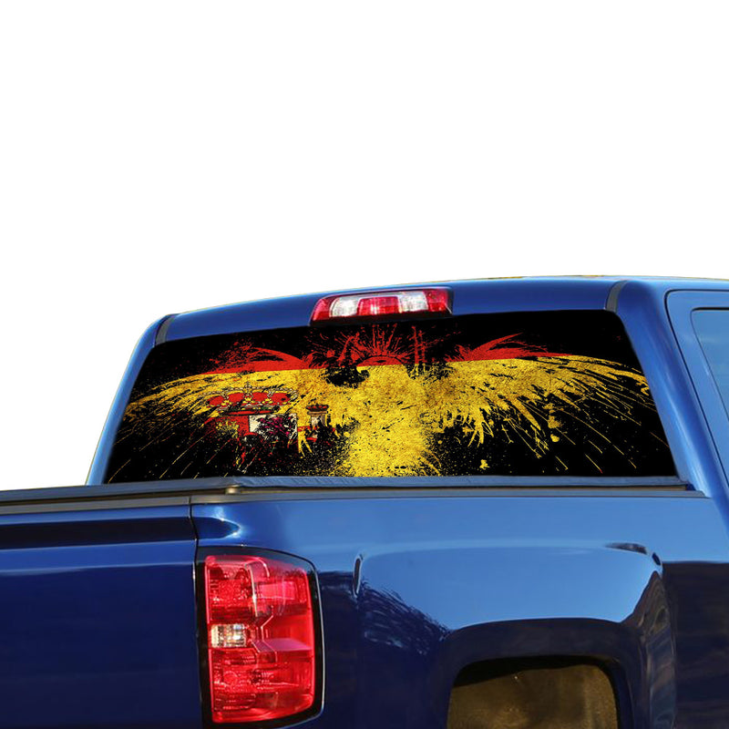 Spain Eagle Perforated for Chevrolet Silverado decal 2015 - Present