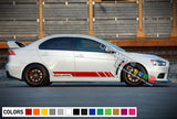 Sport Decal Vinyl Side Racing Stripes  Mitsubishi Lancer Evolution