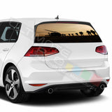 Army Perforated Decals compatible with Volkswagen Golf