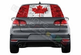 Canada  Perforated Decals compatible with Volkswagen Golf