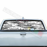 Camo 1 Perforated Decals stickers compatible with Honda Ridgeline
