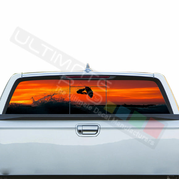 Surf Perforated Decals stickers compatible with Honda Ridgeline