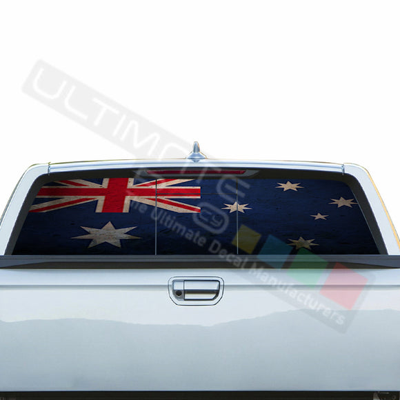 Australian Perforated Decals stickers compatible with Honda Ridgeline