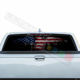 Eagle Perforated Decals stickers compatible with Honda Ridgeline