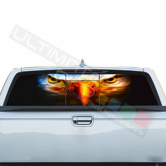 Eagle 1 Perforated Decals stickers compatible with Honda Ridgeline