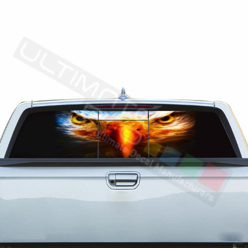 Eagle 1 Perforated Decals stickers compatible with Honda Ridgeline