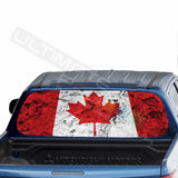 Canada Perforated Decals stickers compatible with Mitsubishi L200
