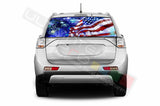 4th July Perforated Decals compatible with Mitsubishi Outlander