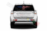 Eagle Flag Perforated Decals compatible with Mitsubishi Outlander