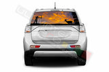 Hunting Perforated Decals compatible with Mitsubishi Outlander