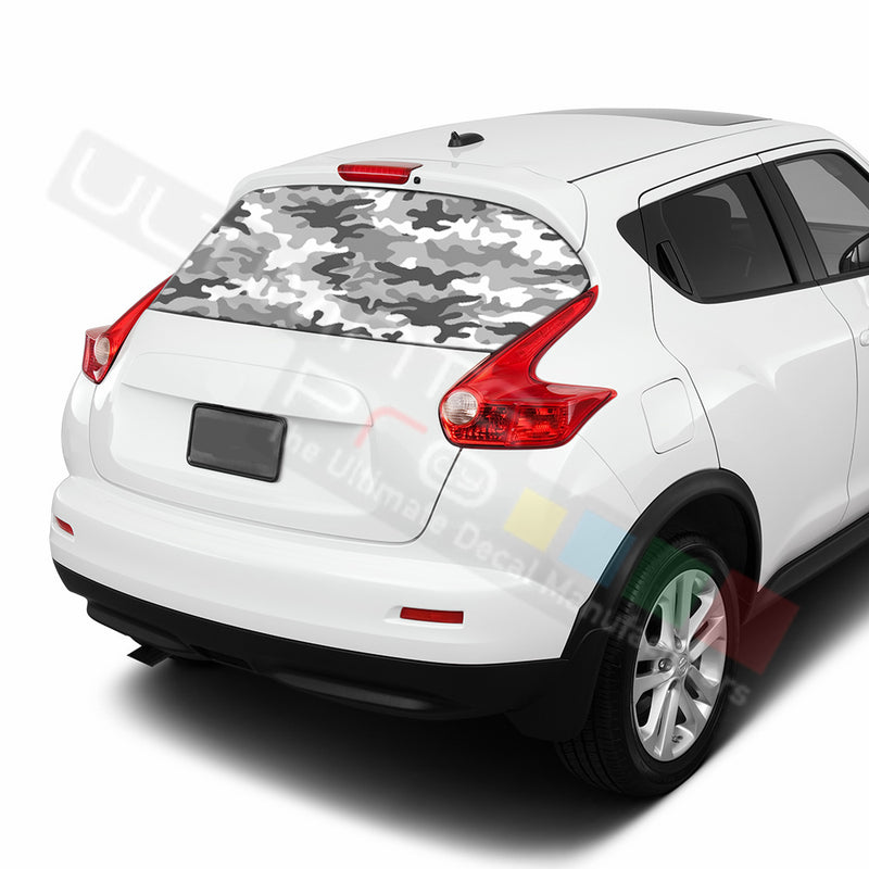 Camo Perforated Decals stickers compatible with Nissan Juke