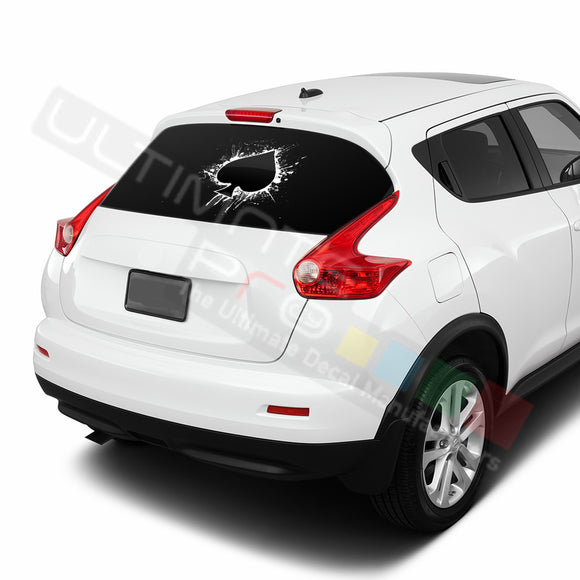 Ace Perforated Decals stickers compatible with Nissan Juke