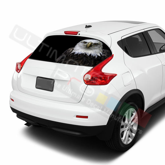 Eagle 1 Perforated Decals stickers compatible with Nissan Juke
