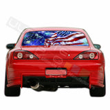 4th July  Perforated Decals compatible with Nissan Silvia