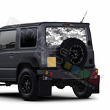 Camo Perforated Decals stickers compatible with Suzuki Jimny