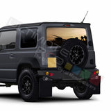 Army Perforated Decals stickers compatible with Suzuki Jimny