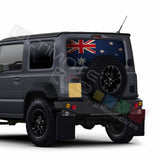 Australian Perforated Decals stickers compatible with Suzuki Jimny