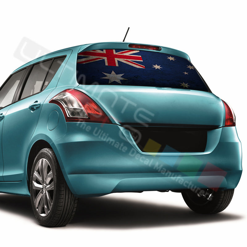 Australian Perforated Decals compatible with Suzuki Swift