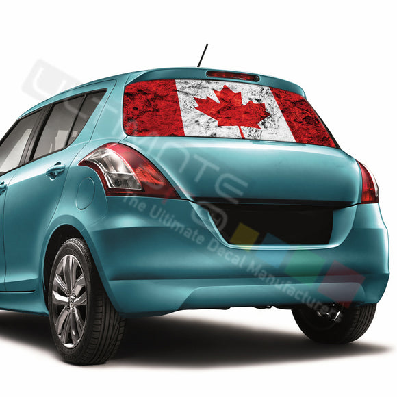 Canada Perforated Decals compatible with Suzuki Swift