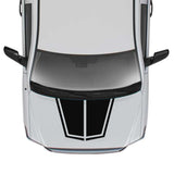 Hood Dual Line Sticker Graphic Compatible with Toyota Tundra 2007-Present
